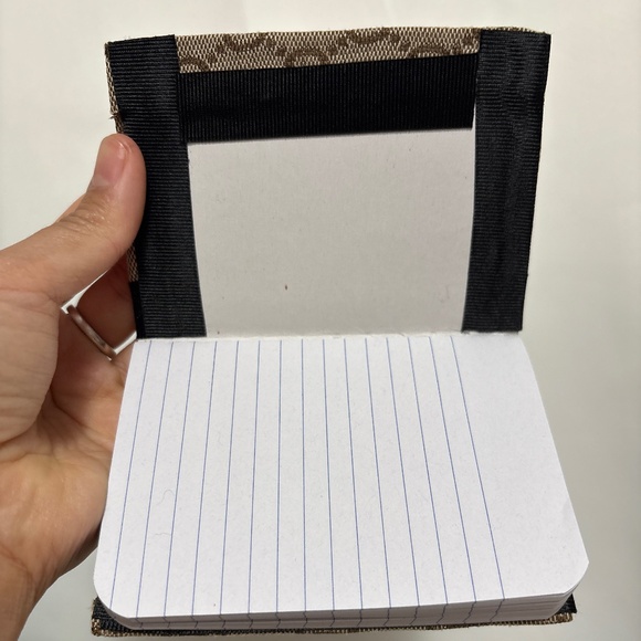 Upcycled Gucci mini Notebook - Picture 6 of 7